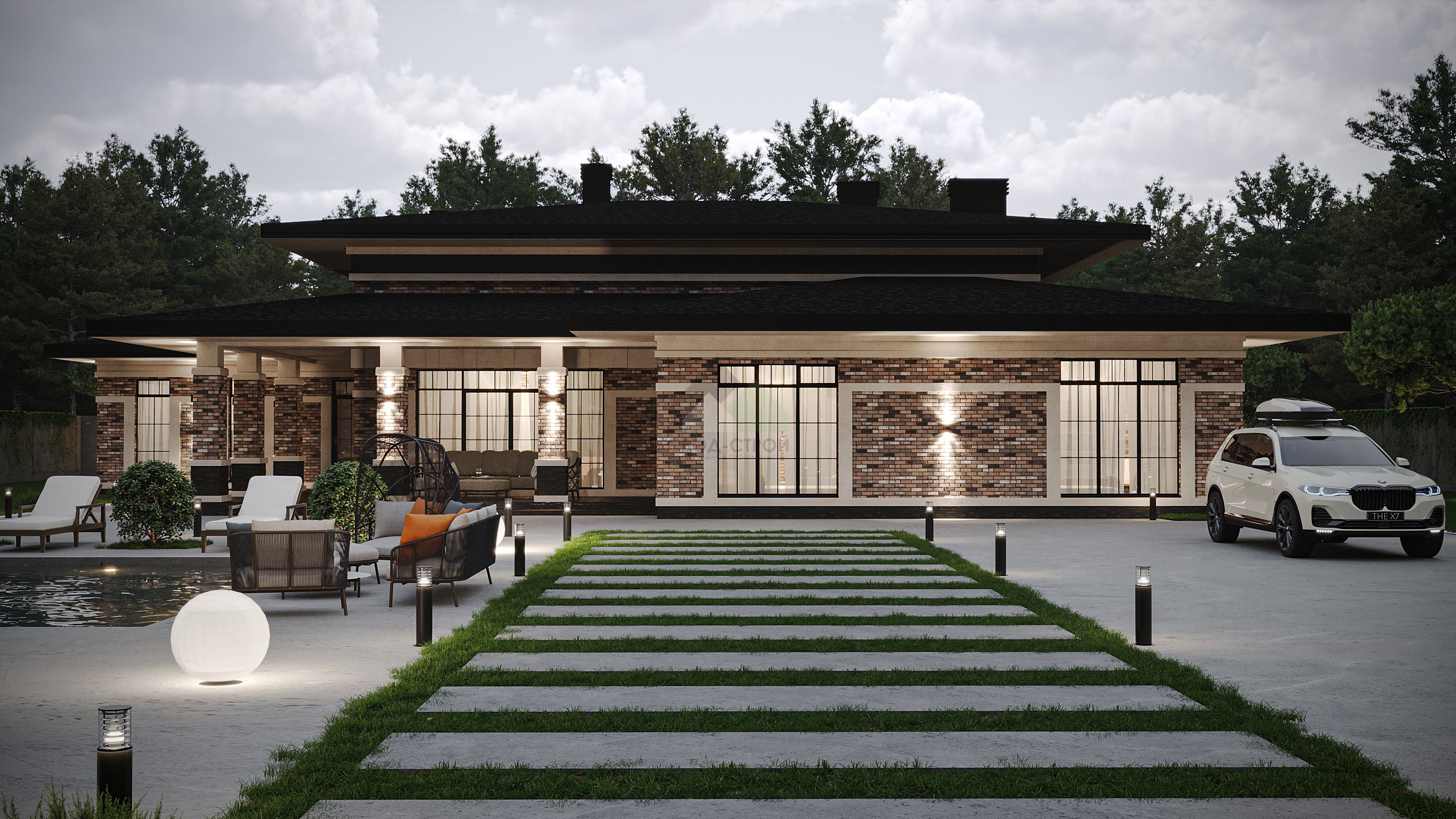 Кирпичные дома