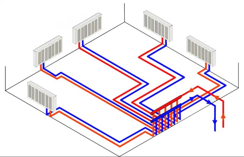 Схема разводки электропроводки